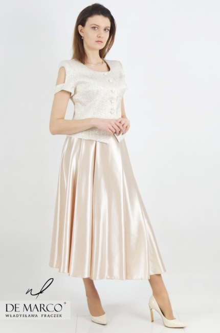 An elegant set with a skirt - Izabela
