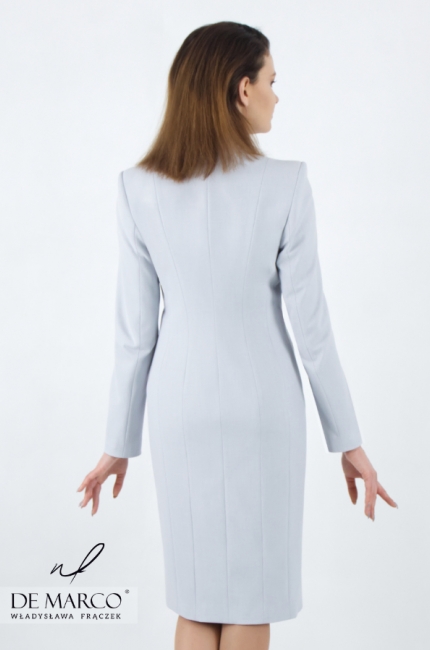 Elegant go-to set - Tsar's W5 dress and coat