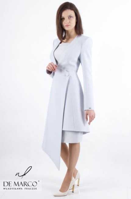 Formal coat with a pencil dress - Hilariona