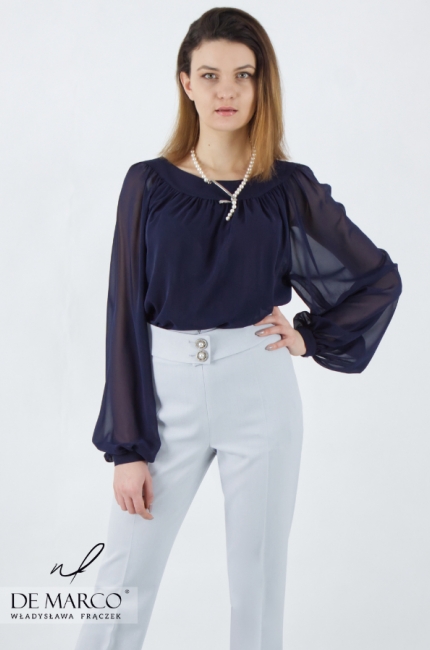 Shirt blouse for suit trousers Marga II