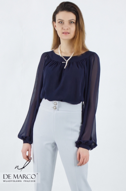 Elegancka bluzka damska wieczorowa Marga II
