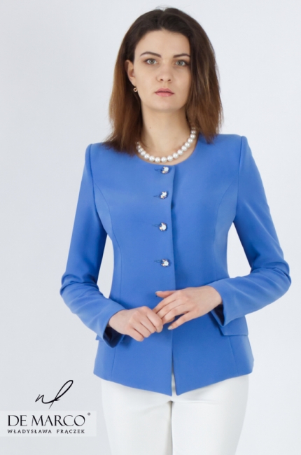 Eleganckie komplety dwuczęściowe damskie. Wizytowe zestawy dla bizneswoman