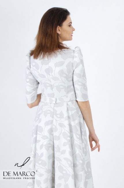 Sensual slimming cocktail midi dress. Classic midi dresses for mom