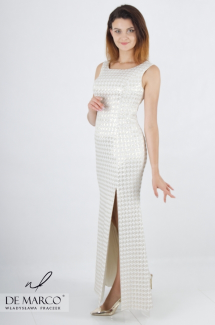 The most fashionable bright jacquard wedding creations. Made-to-measure by the designer De Marco