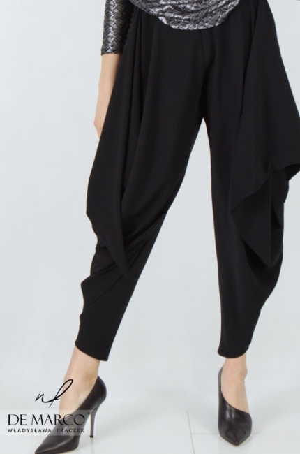 Original modern dress pants. Sporty elegance of casual pants. Tailored sewing De Marco Online shop