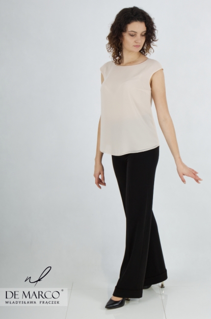 Classic plain Iva IV blouse