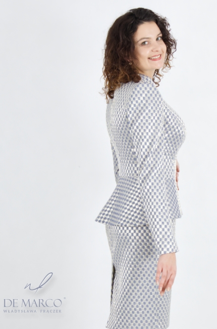 The most fashionable women's jacquard costumes and suits from the Polish manufacturer De Marco. De Marco online store