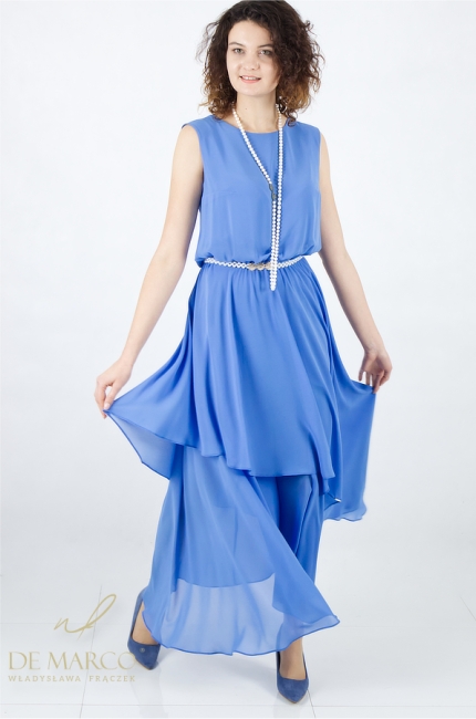 A beautiful airy dress perfect for the summer from the Polish designer Władysława Frączek De Marco