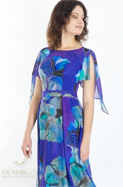 Beautiful branded chiffon dresses for the summer. Tailor made by De Marco