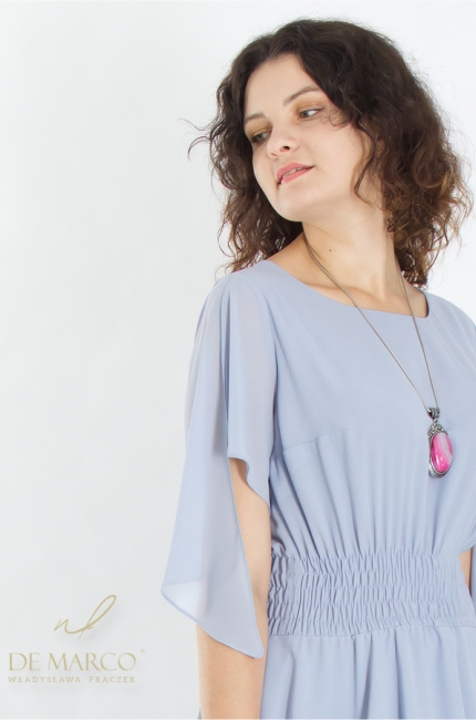 De Marco light dresses with ruffles chiffon. Polish producer De Marco