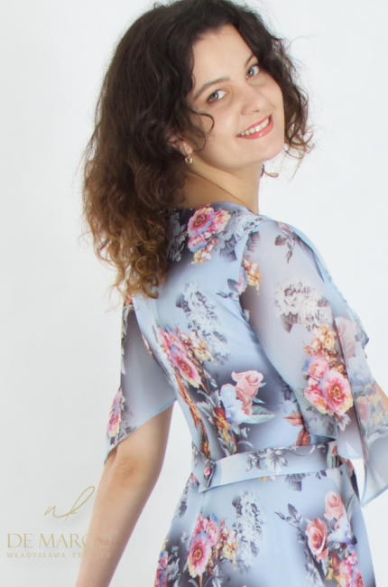 Romantic formal cocktail dresses perfect for summer holidays holidays. Tailor made by De Marco