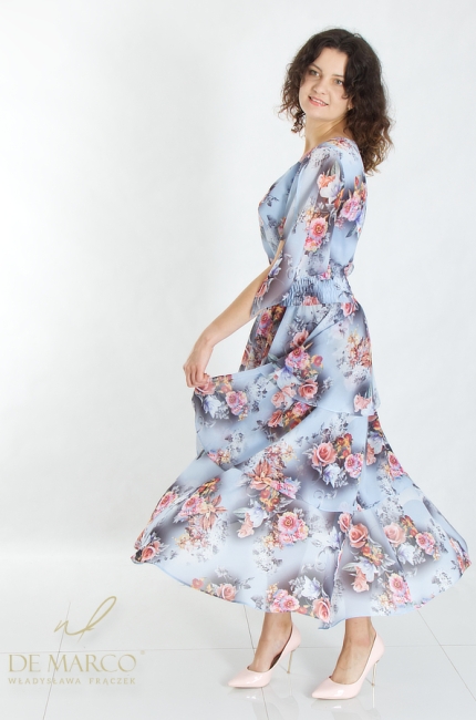 Blue creations for holidays from the Polish designer De Marco Władysława Frączek