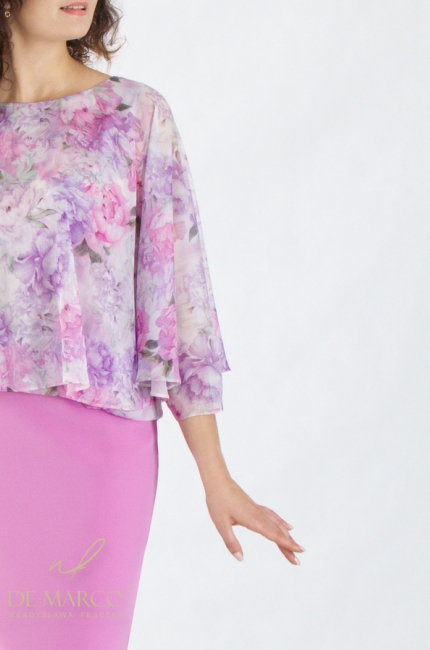 Elegant summer stylizations for a wedding for the Guest's mother-in-law. Tailor made by De Marco