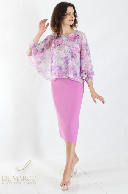 How to dress for the office in summer What to wear in the summer? Fashionable sets with a skirt for casual Friday. De Marco online store