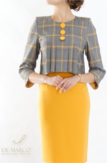 Original retro two-piece set with a De Marco dress
