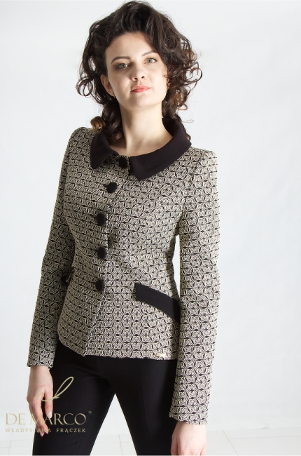 Polish manufacturer of luxury women's clothing De Marco. The most fashionable women's suits and suits with trousers, made to measure.