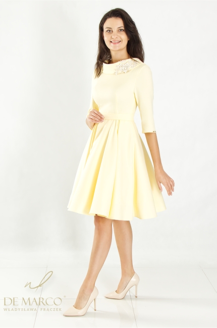 What Dress to Wear to a Wedding? The Most Beautiful Short First Communion Wedding Dresses from Polish Designer Władysława Frączek De Marco