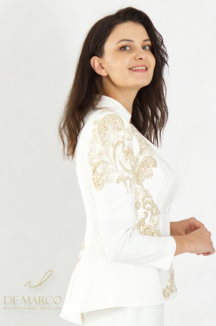 What to Wear to a Civil Wedding? Exclusive Polish Formal Styles in Shades of White