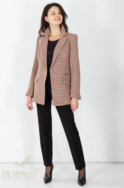 Women's casual wool jacket Fall/Winter 2026. De Marco online store