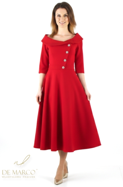 What to wear to a wedding or First Communion? The most beautiful Polish dresses with half sleeves, made to measure at Atelier De Marco.