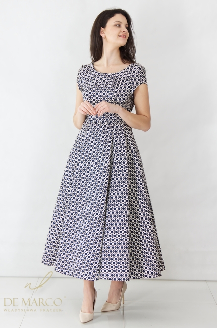 Co założyć na ślub wesele jako Mama, Chrzestna świadkowa? Najpiękniejsze polskie żakardowe sukienki midi weselne De Marco